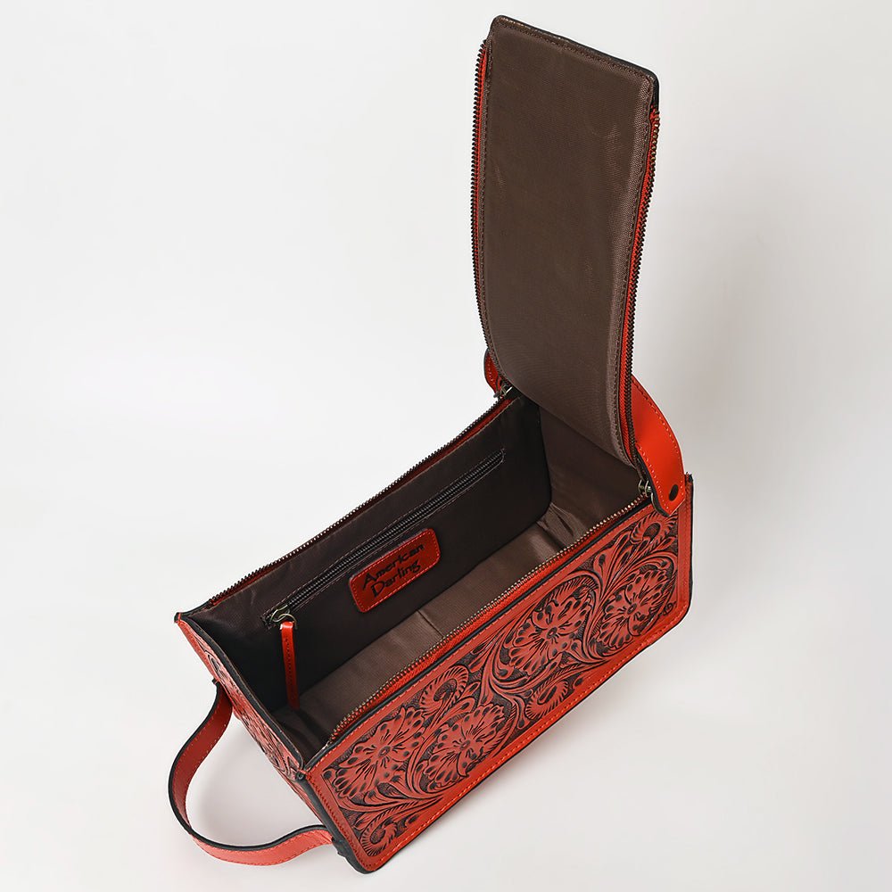 American Darling Hand Tooled Genuine Leather