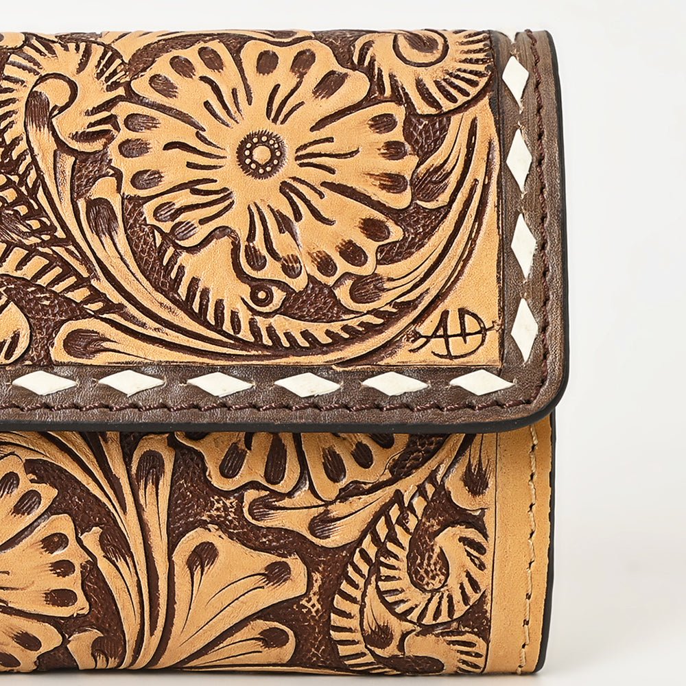 American Darling Hand Tooled Genuine Leather