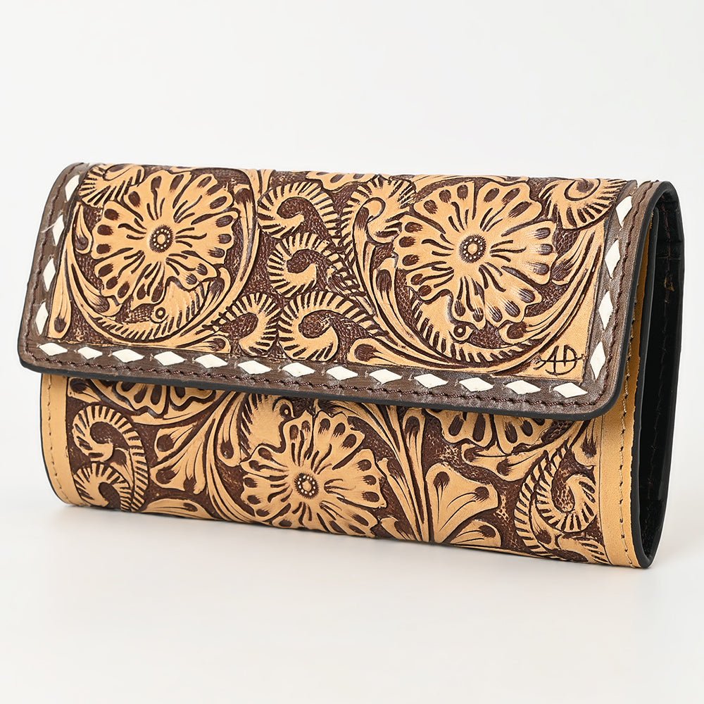 American Darling Hand Tooled Genuine Leather