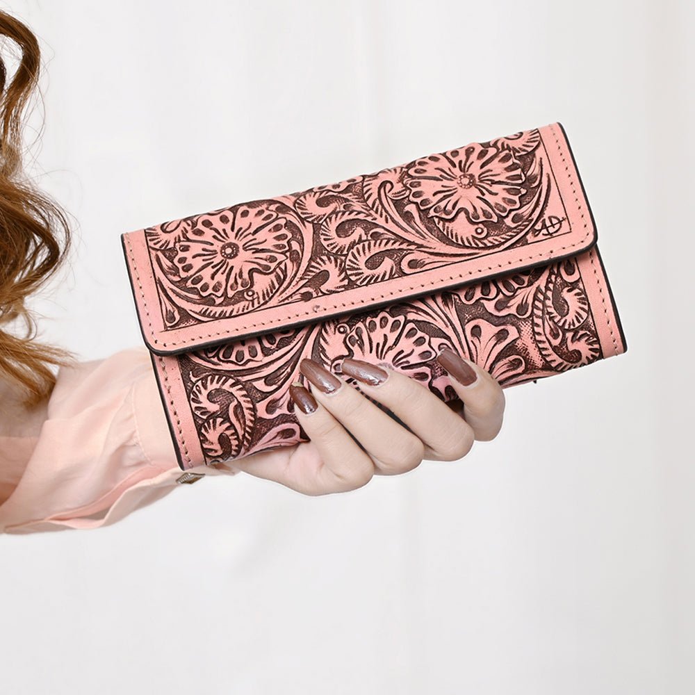 American Darling Hand Tooled Genuine Leather