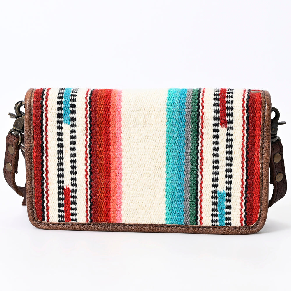 American Darling Organiser Bag Handcrafted from Crocodile Embossed Genuine Leather with YKK Zipper and Detachable Strap