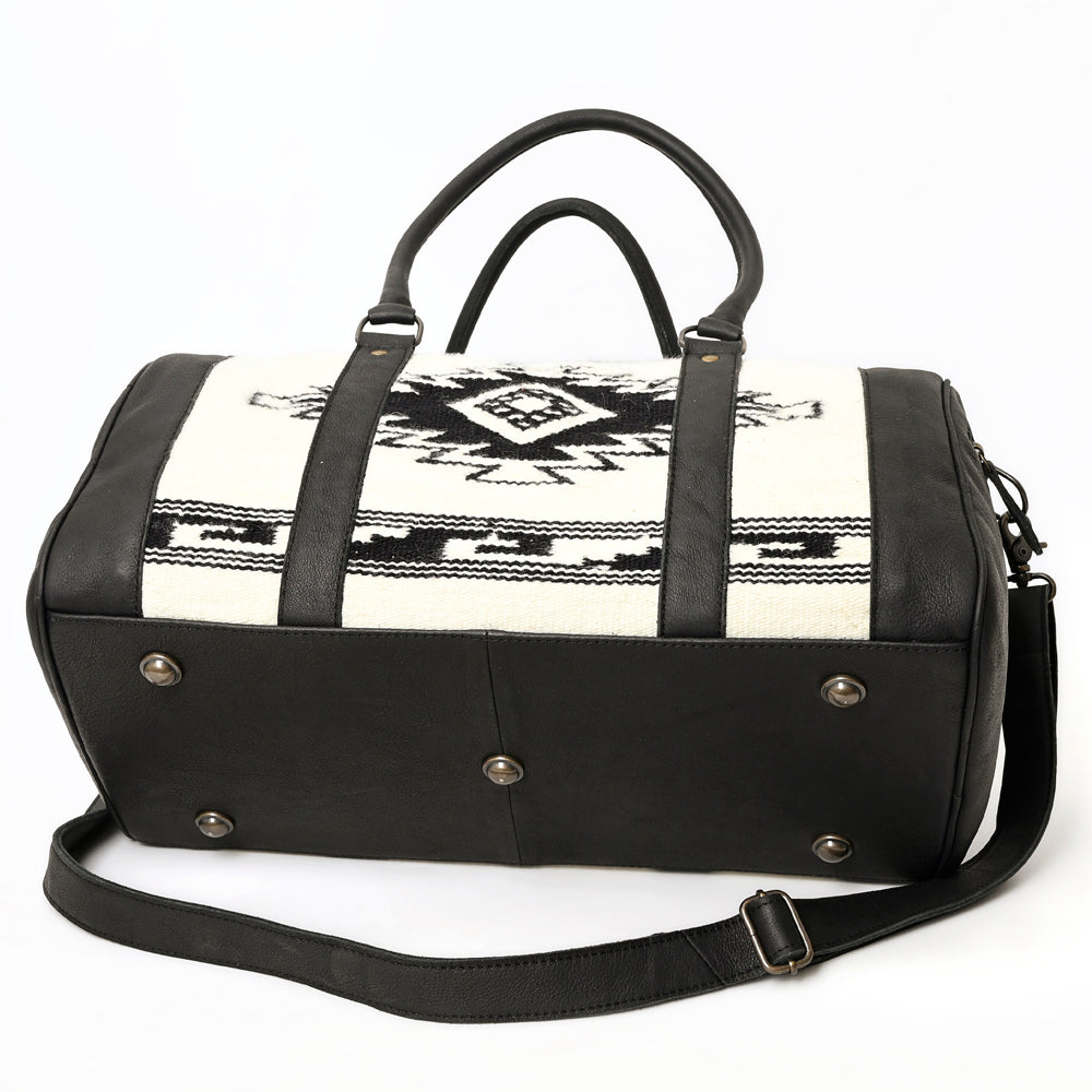 American Darling Women's Duffel Bag Western Hair On Genuine Leather Handbag and Ladies Purse