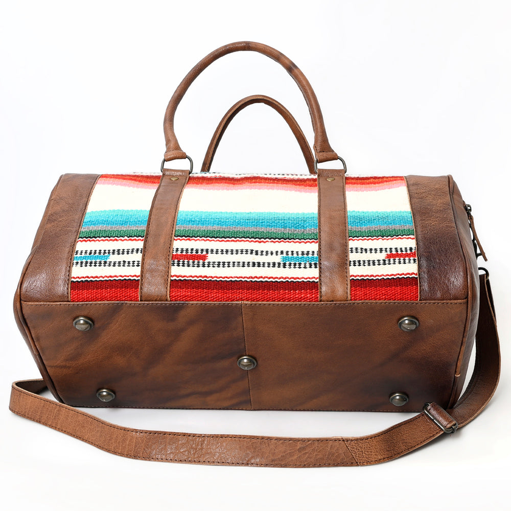 American Darling Women's Duffel Bag Western Hair On Genuine Leather Handbag and Ladies Purse