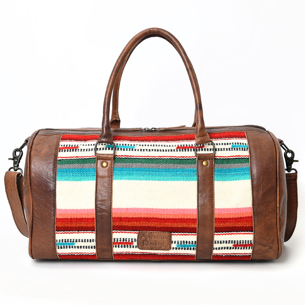 American Darling Women's Duffel Bag Western Hair On Genuine Leather Handbag and Ladies Purse