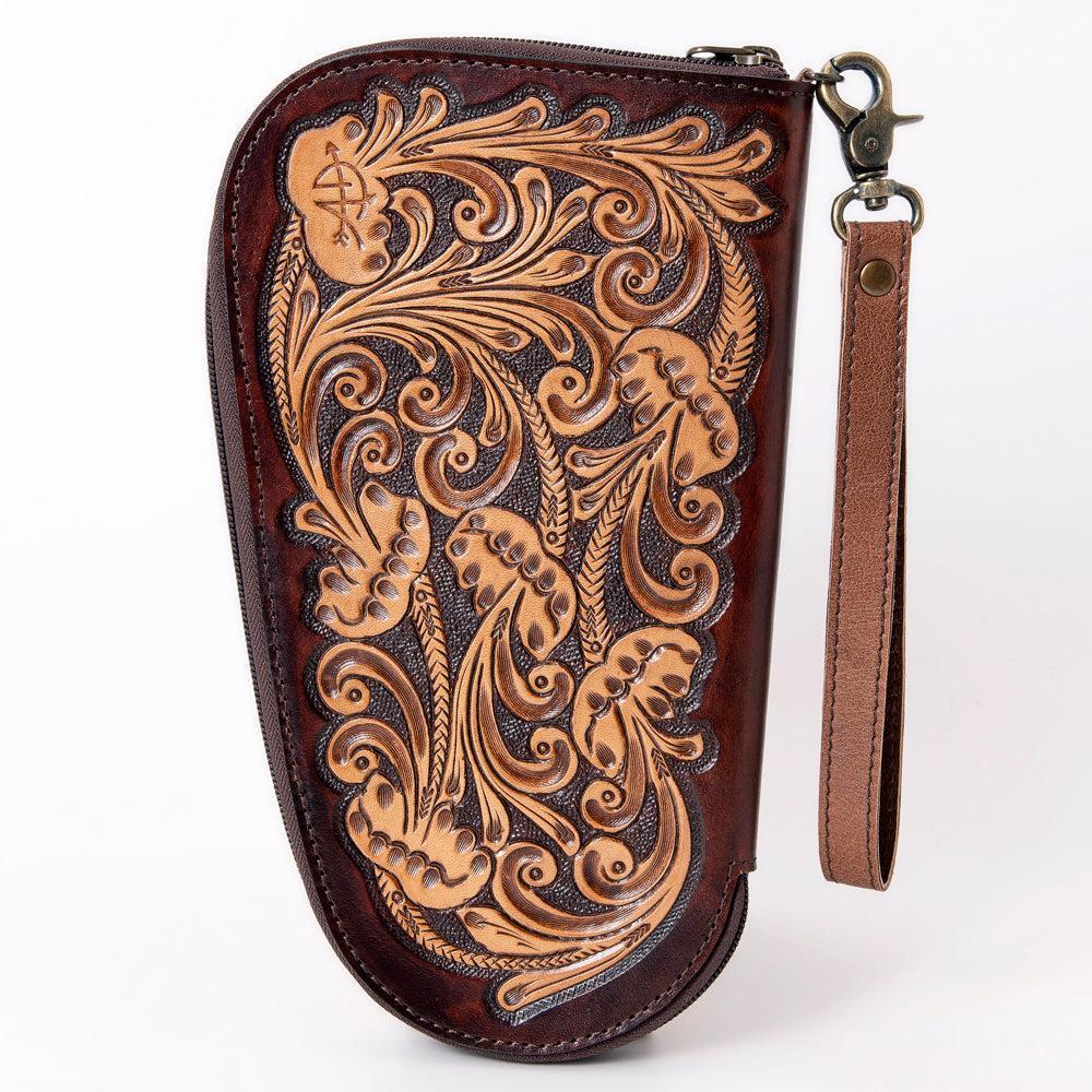 American Darling Hand Tooled Genuine Leather