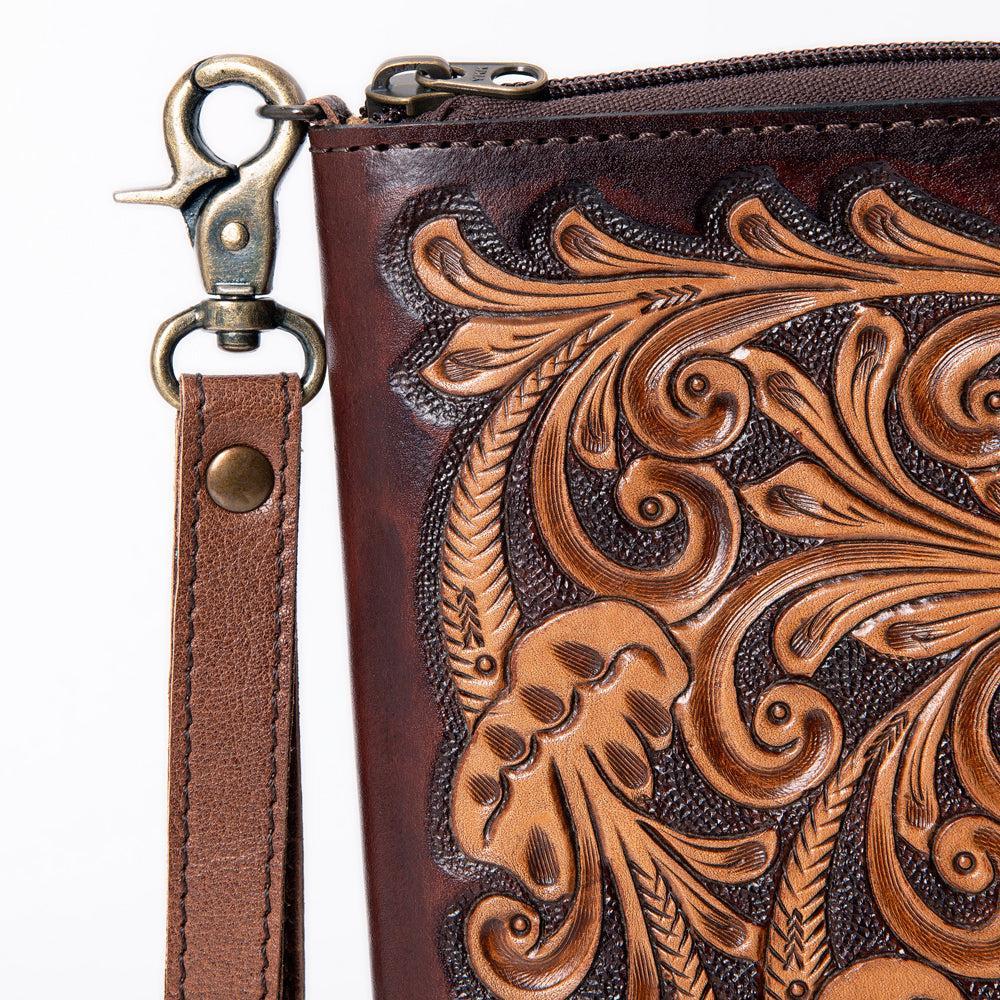 American Darling Hand Tooled Genuine Leather