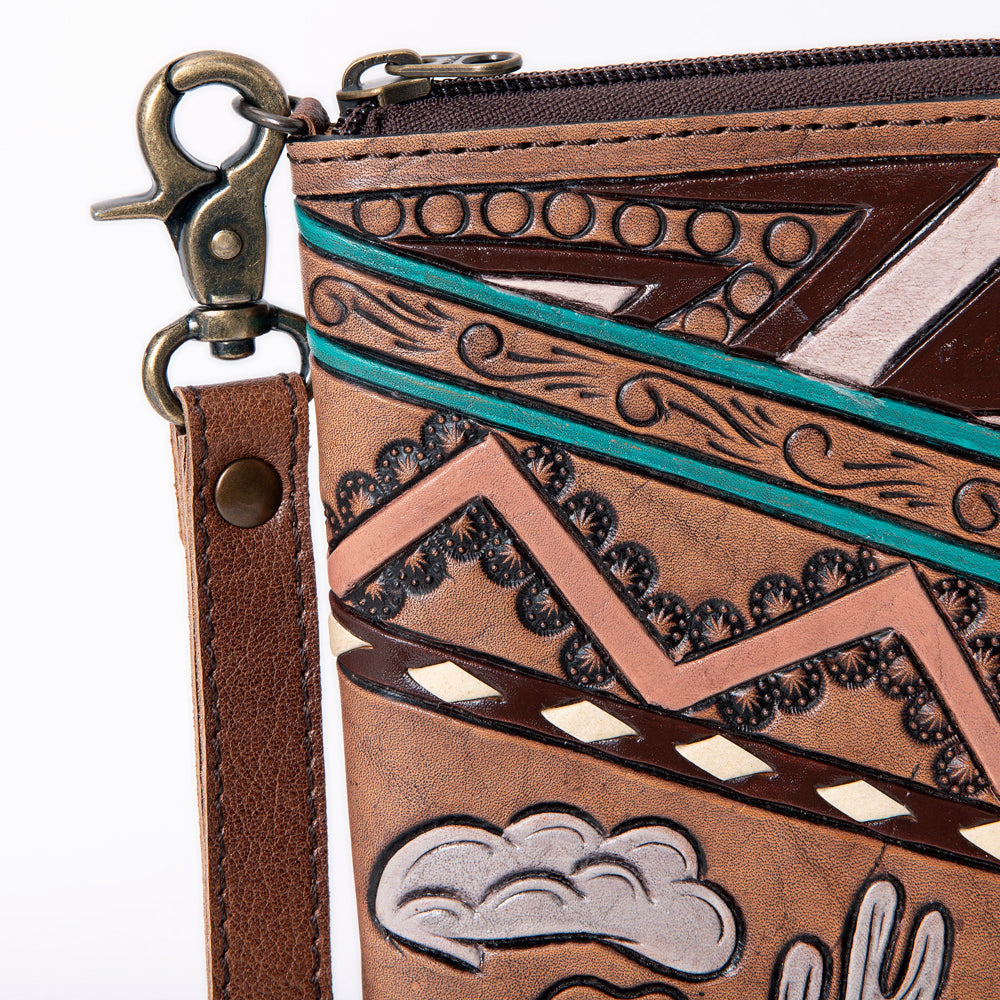 American Darling Hand Tooled Genuine Leather