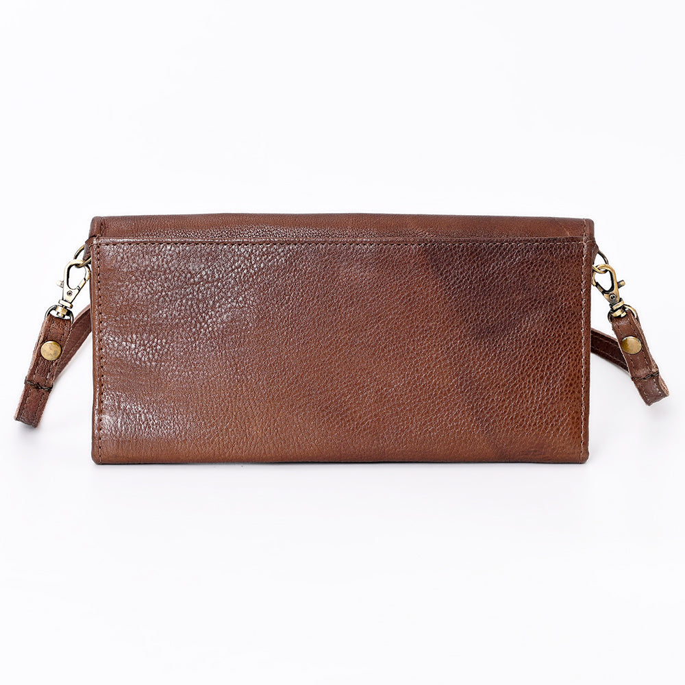 Hand Tooled Hand Painted Genuine Leather