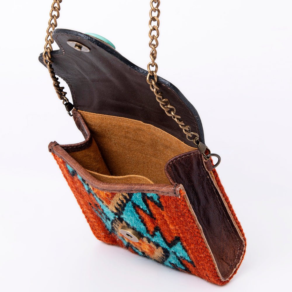 American Darling Hand Tooled Hair-On Genuine Leather