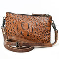 American Darling Coin Purse Hand Tooled Genuine Leather