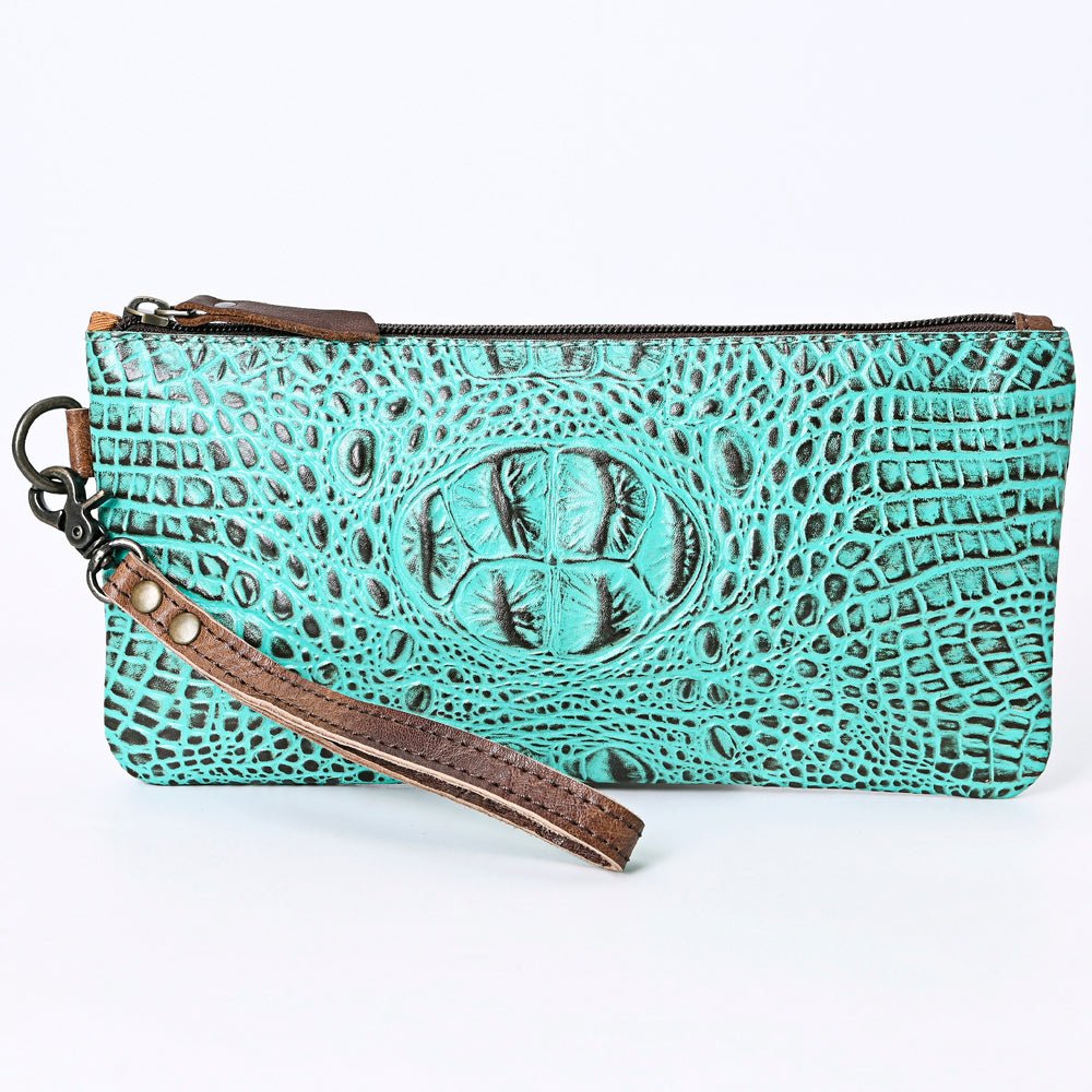 American Darling Crocodile Embossed Genuine Leather