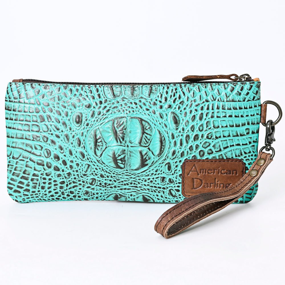 American Darling Crocodile Embossed Genuine Leather