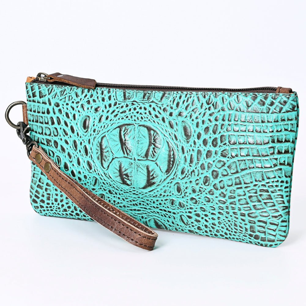 American Darling Crocodile Embossed Genuine Leather