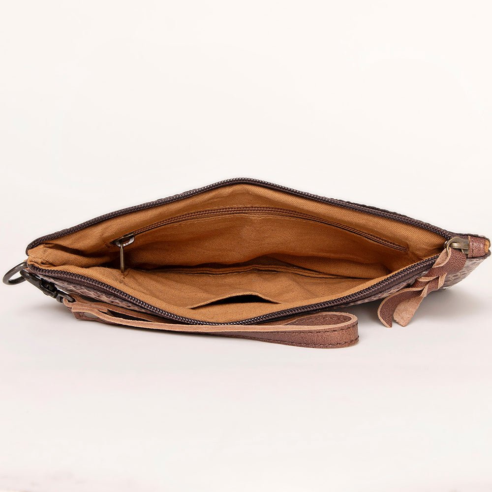 American Darling Crocodile Embossed Genuine Leather
