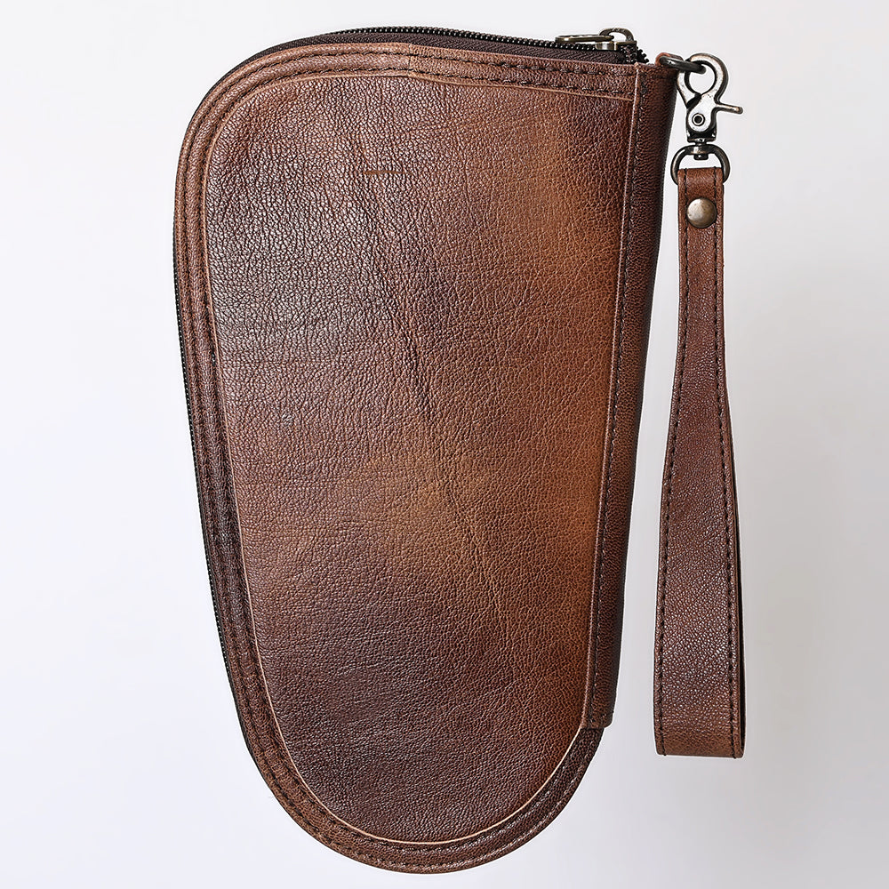 American Darling Hand Tooled Hair-On Genuine Leather
