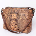 American Darling Crocodile Embossed Genuine Leather
