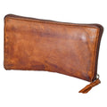 Never Mind Wallet Vintage Handmade Genuine Cowhide Leather