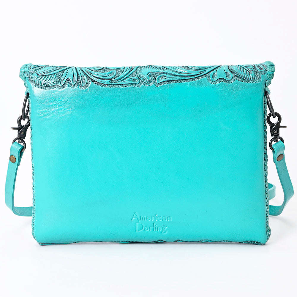American Darling Envelope Hand Tooled Genuine Leather