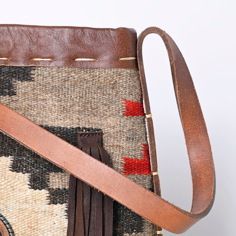 American Darling Saddle Blanket Leather Hobo Bag