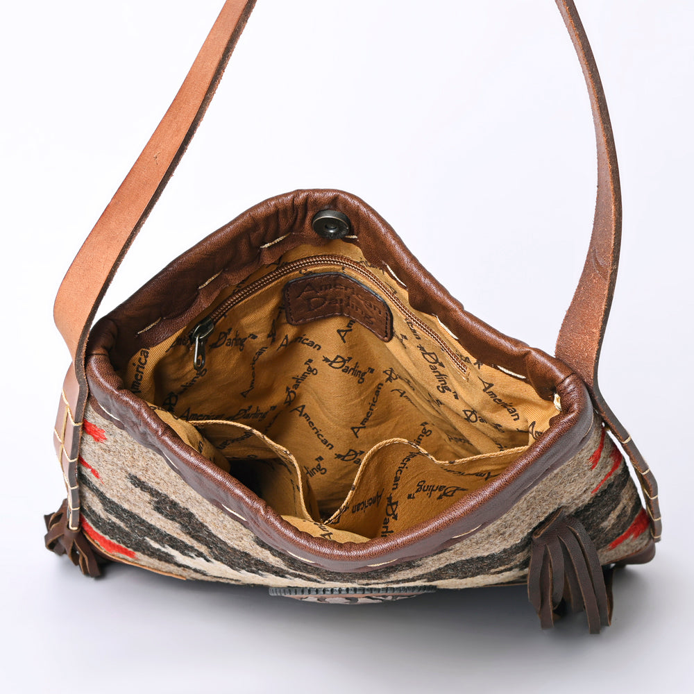 American Darling Saddle Blanket Leather Hobo Bag