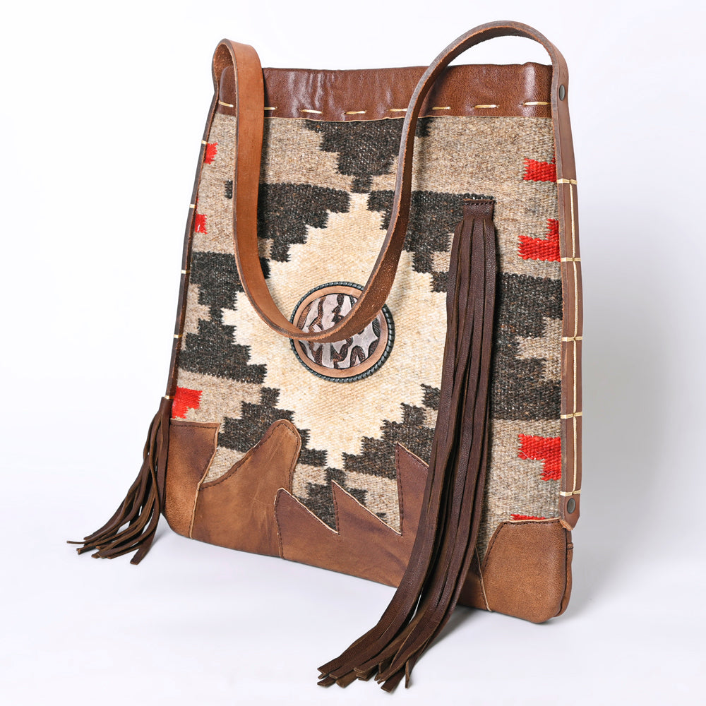 American Darling Saddle Blanket Leather Hobo Bag