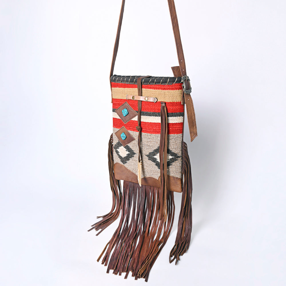 American Darling Saddle Blanket Leather Crossbody Bag