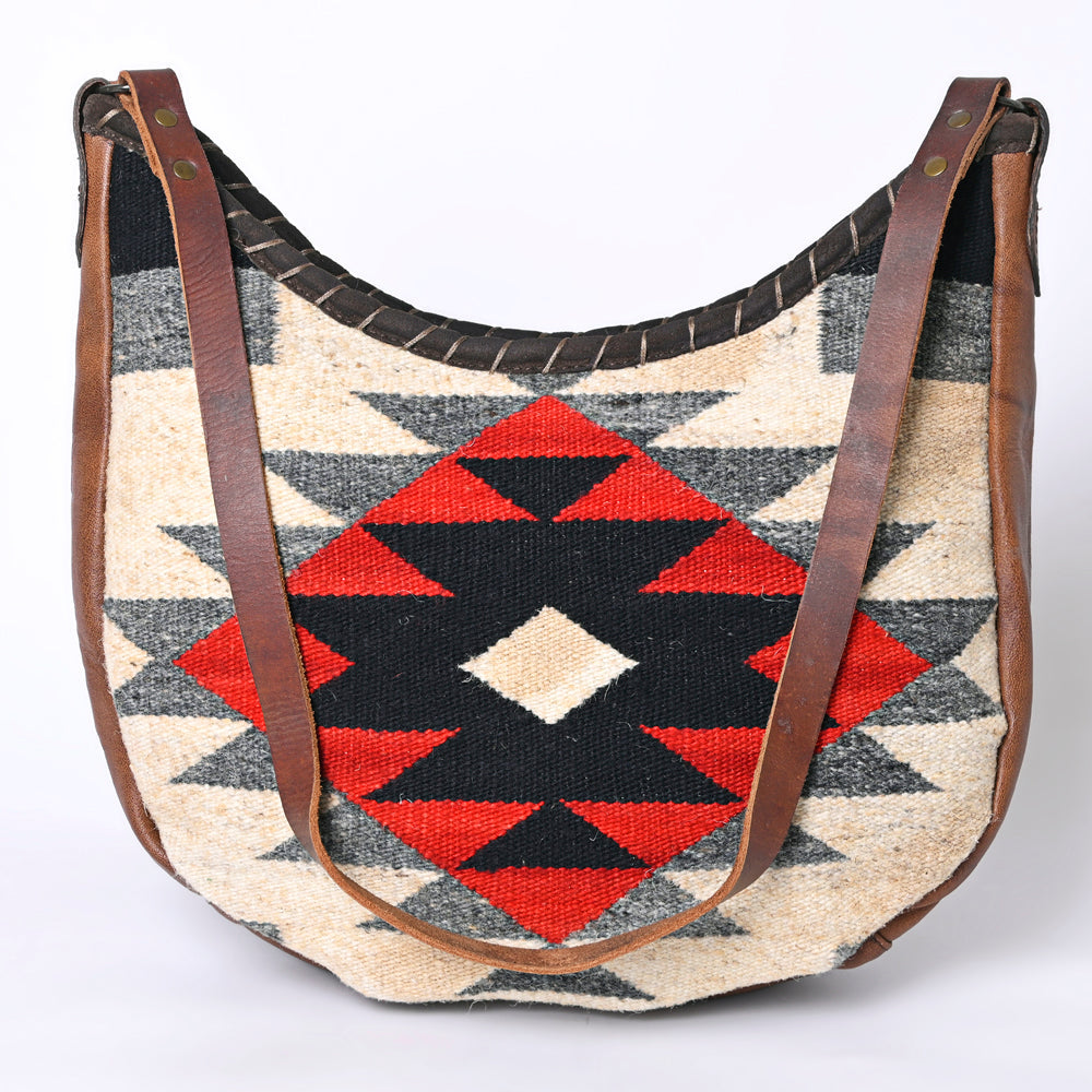 American Darling Saddle Blanket Leather Hobo Bag