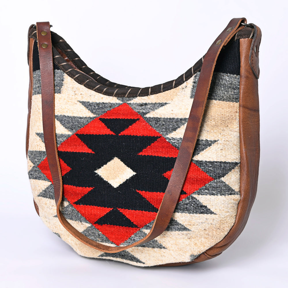 American Darling Saddle Blanket Leather Hobo Bag