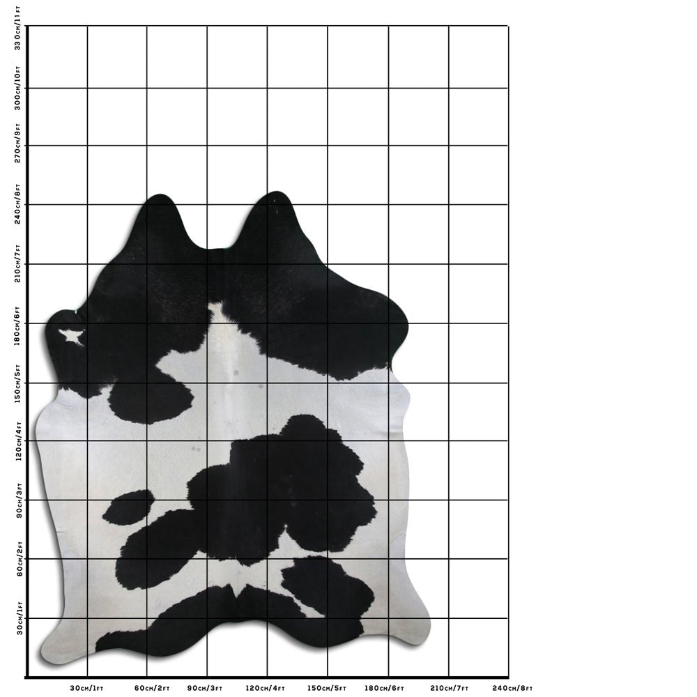 Premium Handcrafted Cowhide Rug With Hair On Leather Finish For Contemporary Living