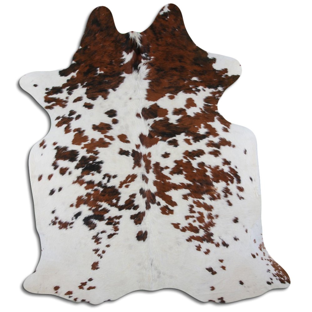 7.5 Ft X 6.5 Ft Genuine Brazilian Cowhide Skin Rug by Hilason | Hair-On Leather Home Décor Carpet