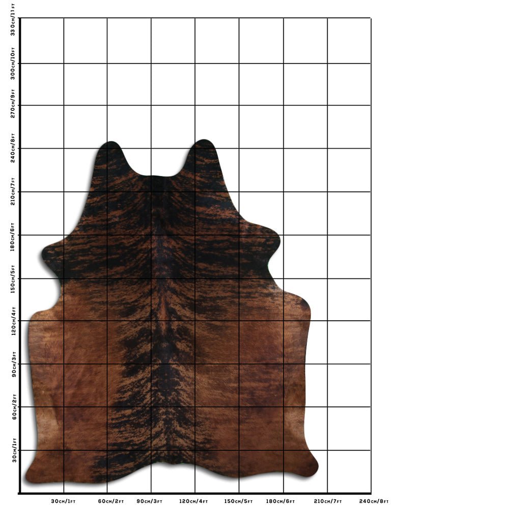 Premium Handcrafted Cowhide Rug With Hair On Leather Finish For Contemporary Living