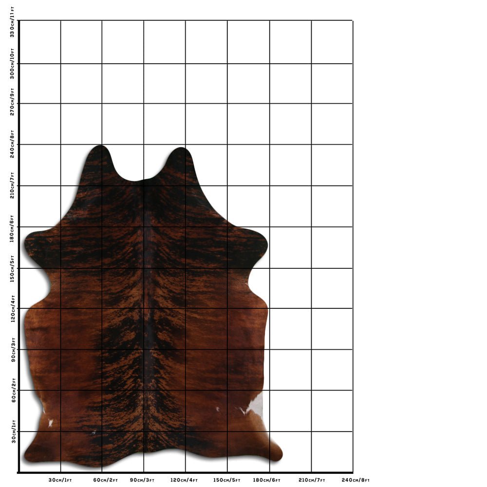 Premium Handcrafted Cowhide Rug With Hair On Leather Finish For Contemporary Living