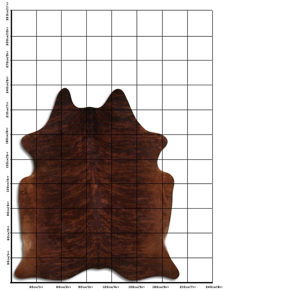 Premium Handcrafted Cowhide Rug With Hair On Leather Finish For Contemporary Living