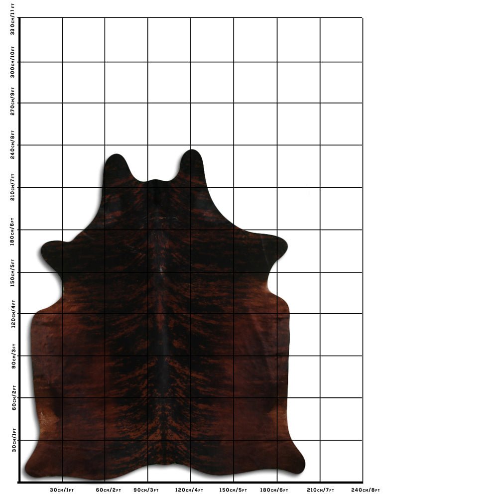 Premium Handcrafted Cowhide Rug With Hair On Leather Finish For Contemporary Living