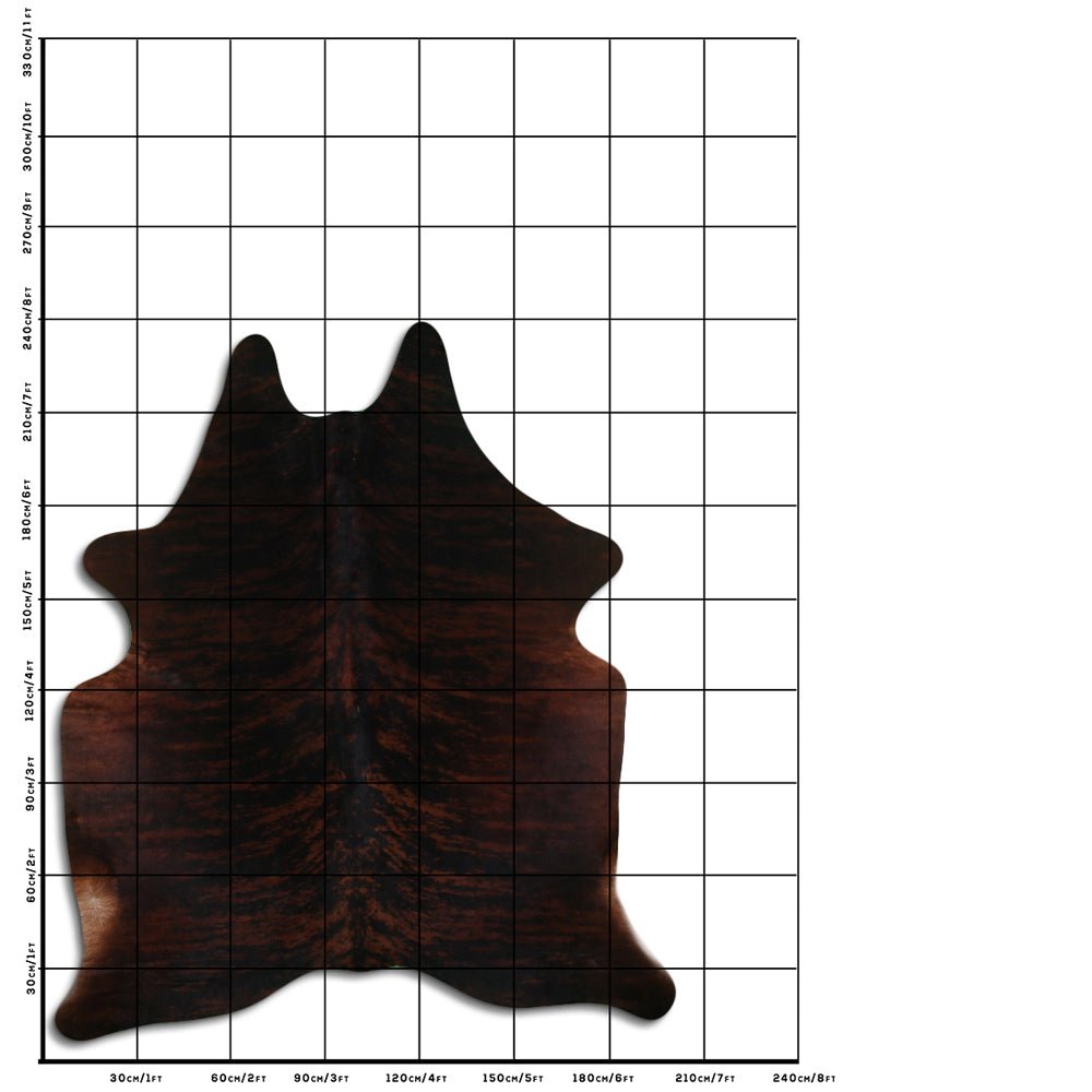 Premium Handcrafted Cowhide Rug With Hair On Leather Finish For Contemporary Living