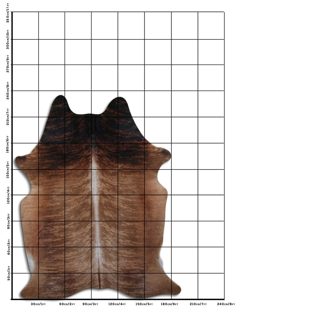 Premium Handcrafted Cowhide Rug With Hair On Leather Finish For Contemporary Living