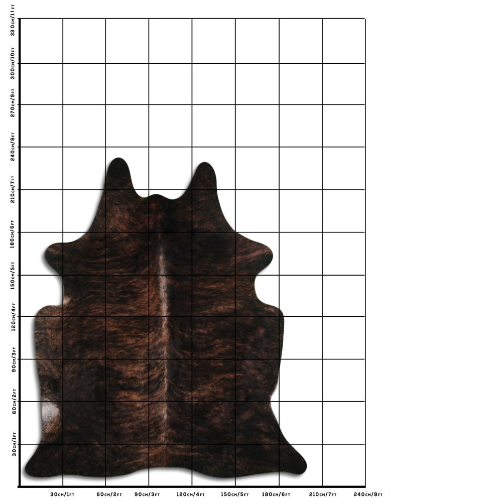 Premium Handcrafted Cowhide Rug With Hair On Leather Finish For Contemporary Living