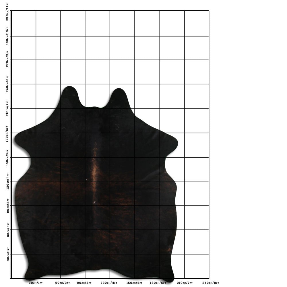 Premium Handcrafted Cowhide Rug With Hair On Leather Finish For Contemporary Living
