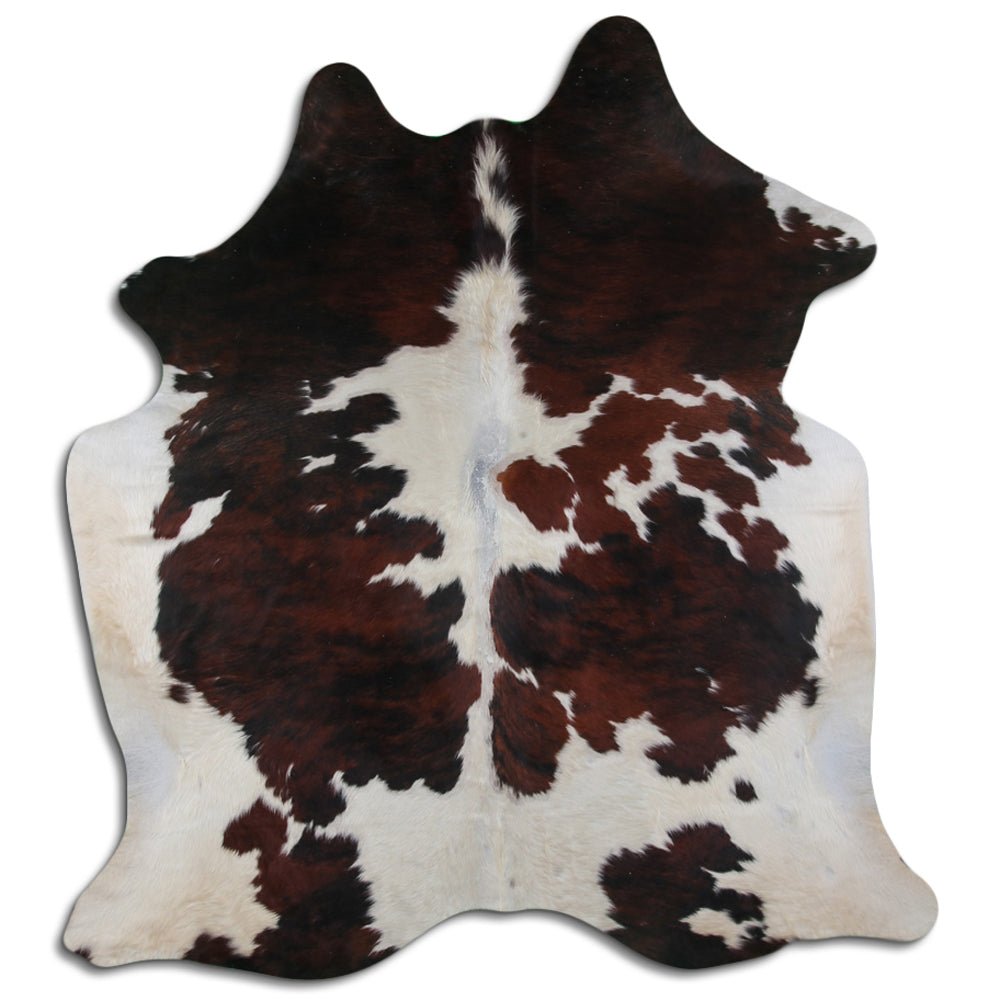 7.5 Ft X 6.5 Ft Genuine Brazilian Cowhide Skin Rug by Hilason | Hair-On Leather Home Décor Carpet