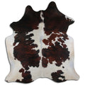 7.5 Ft X 6.5 Ft Genuine Brazilian Cowhide Skin Rug by Hilason | Hair-On Leather Home Décor Carpet
