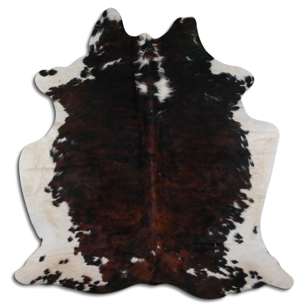7.5 Ft X 7 Ft Genuine Brazilian Cowhide Skin Rug by Hilason | Hair-On Leather Home Décor Carpet