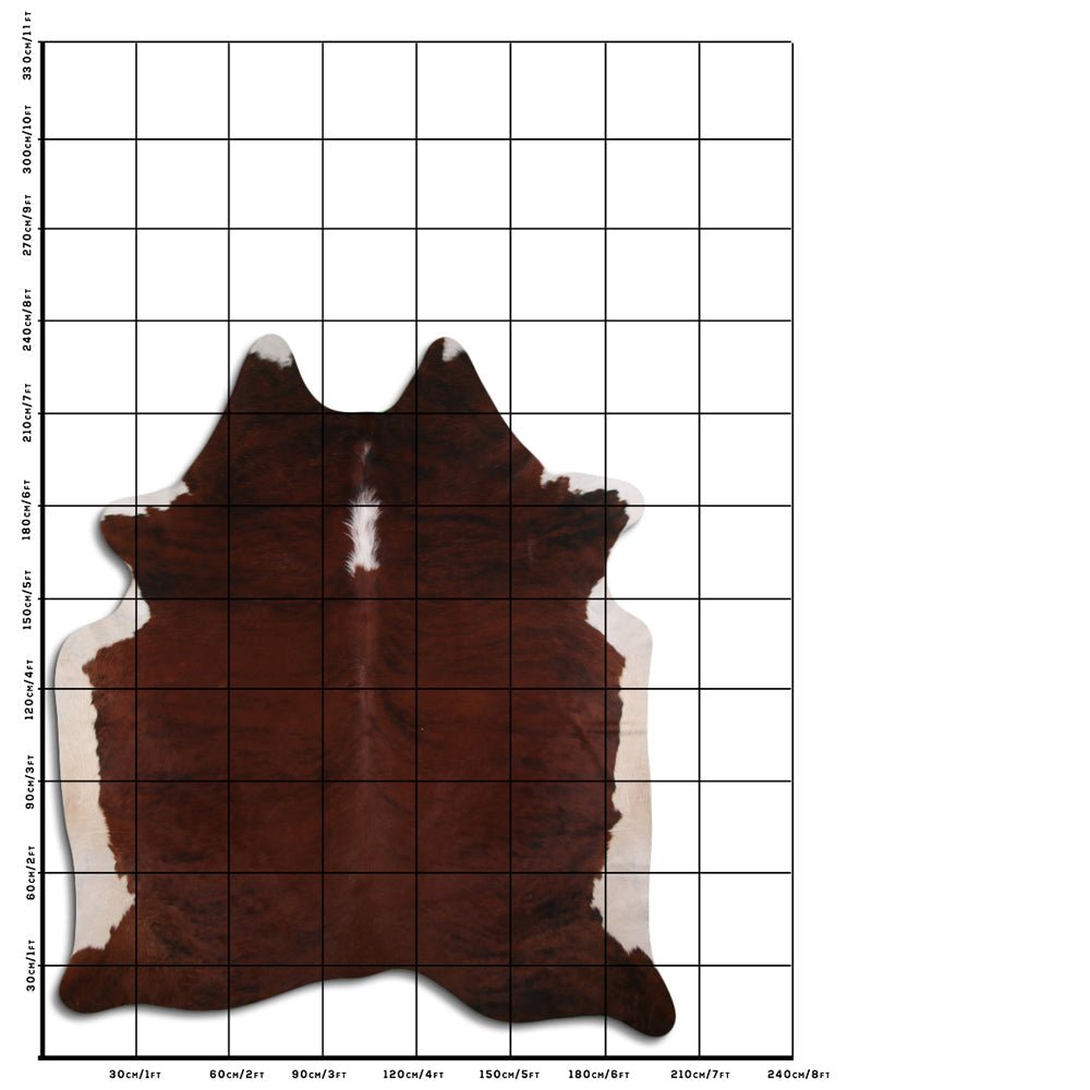 Premium Handcrafted Cowhide Rug With Hair On Leather Finish For Contemporary Living