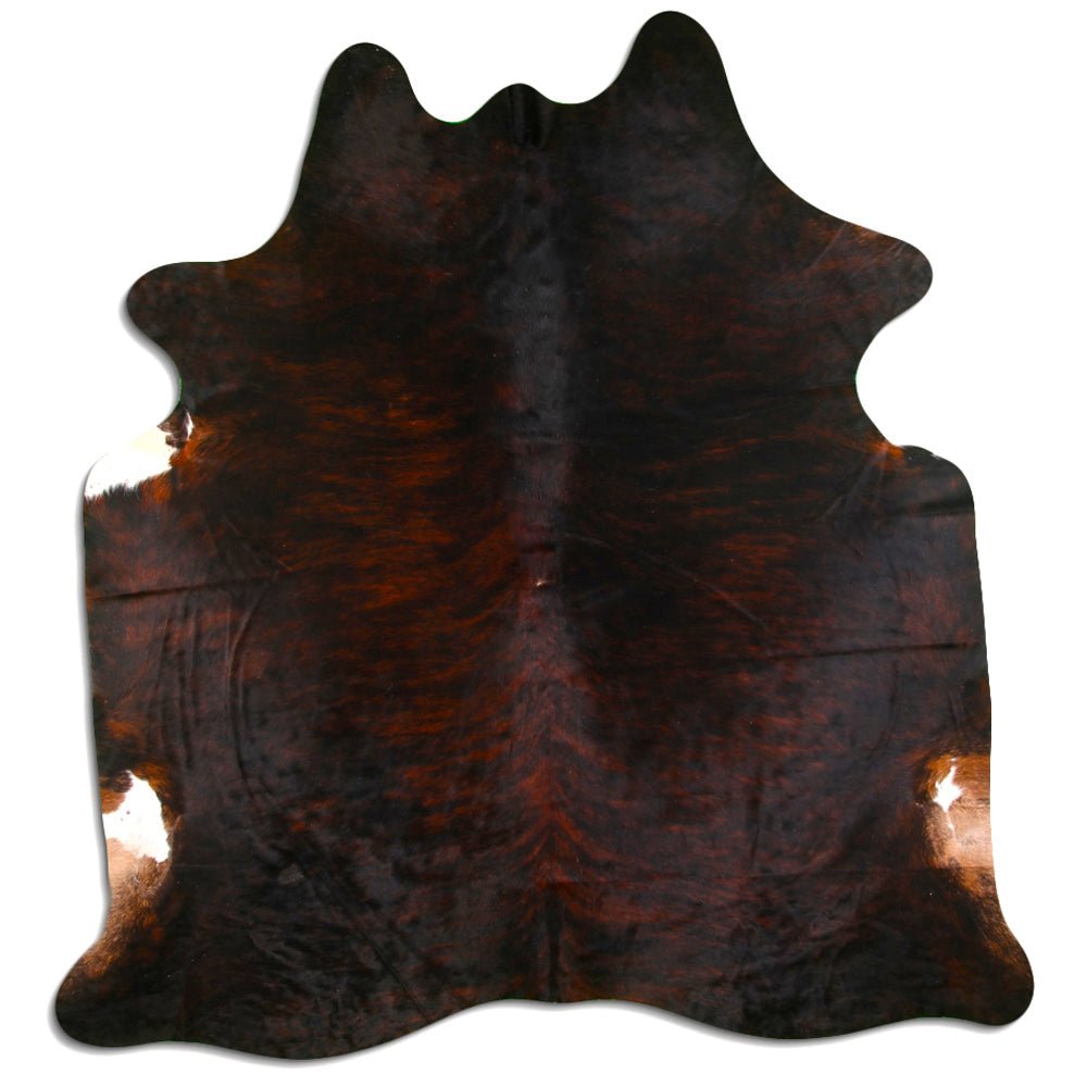 8 Ft X 7 Ft Genuine Brazilian Cowhide Skin Rug by Hilason | Hair-On Leather Home Décor Carpet