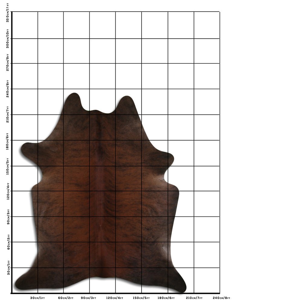 Premium Handcrafted Cowhide Rug With Hair On Leather Finish For Contemporary Living