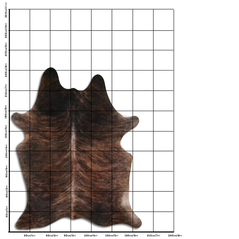 Premium Handcrafted Cowhide Rug With Hair On Leather Finish For Contemporary Living