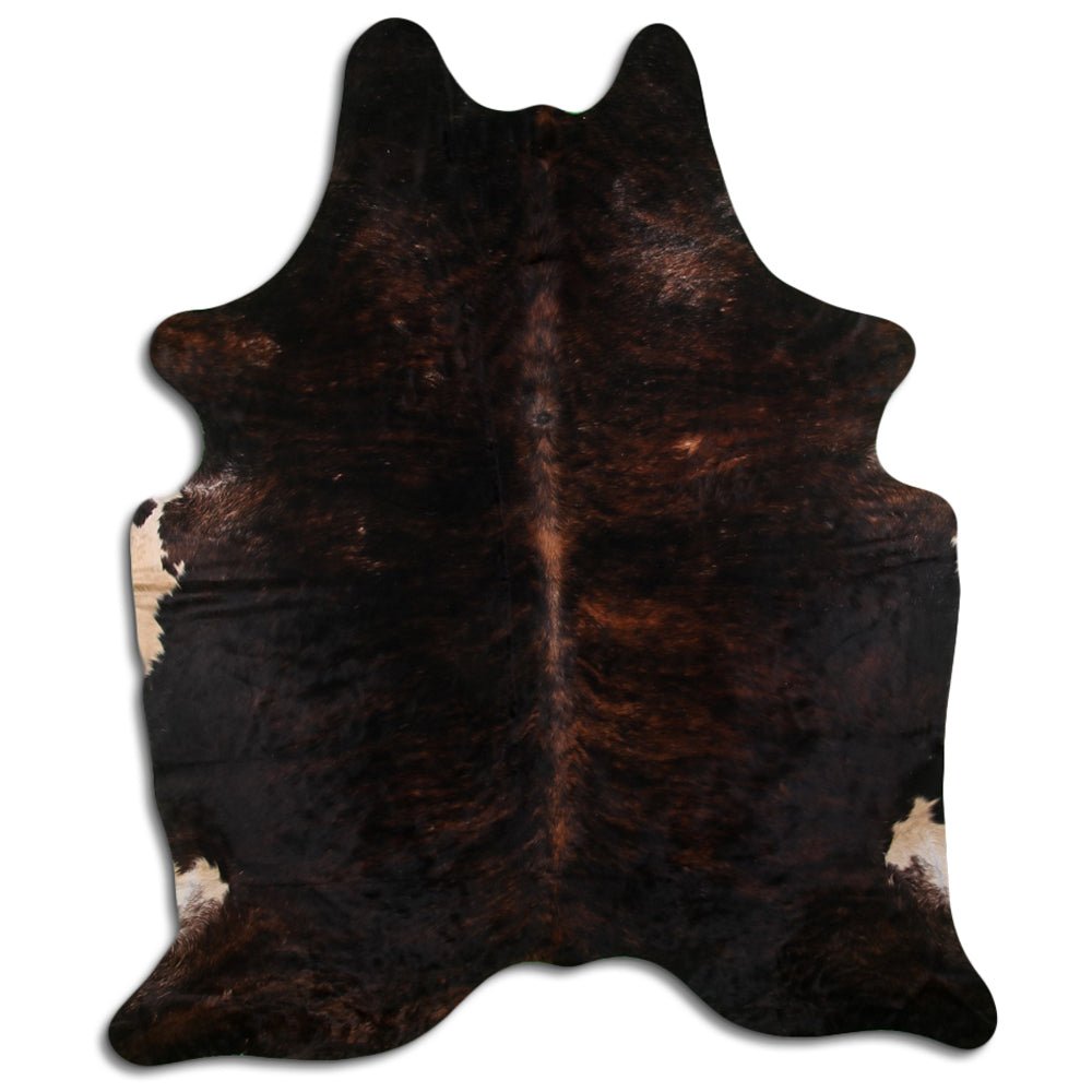 9 Ft X 7.5 Ft Genuine Brazilian Cowhide Skin Rug by Hilason | Hair-On Leather Home Décor Carpet