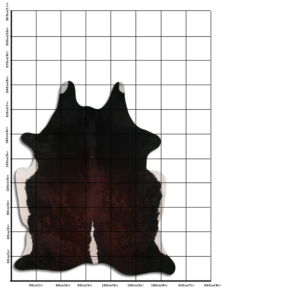 Premium Handcrafted Cowhide Rug With Hair On Leather Finish For Contemporary Living