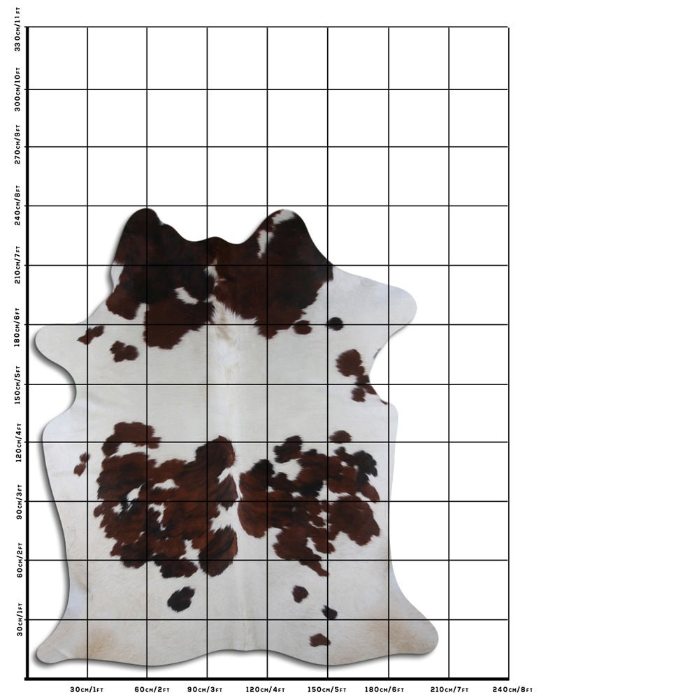 Premium Handcrafted Cowhide Rug With Hair On Leather Finish For Contemporary Living