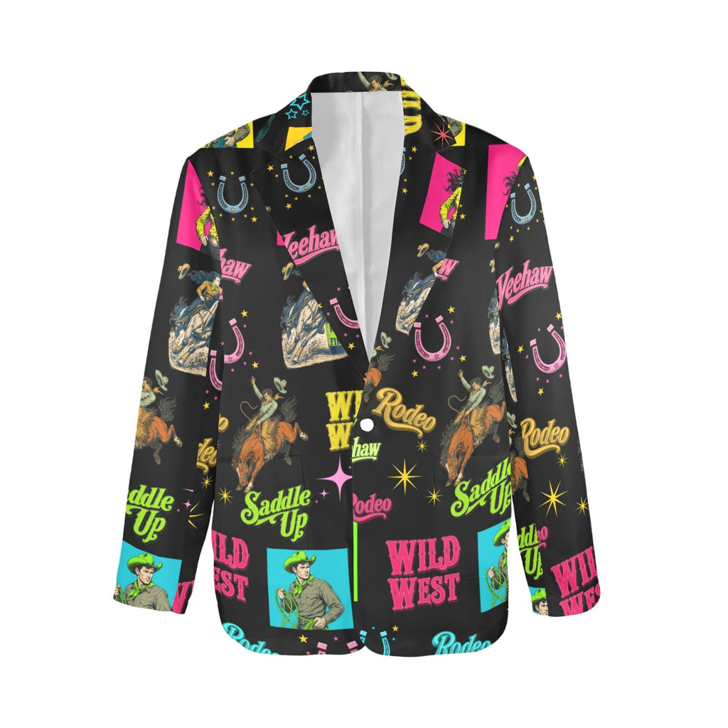 Baha Ranch The Last Roundup Western Blazer in Black by Baha Ranch Western Wear - product image 3