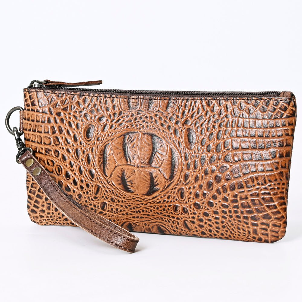 American Darling Crocodile Embossed Genuine Leather